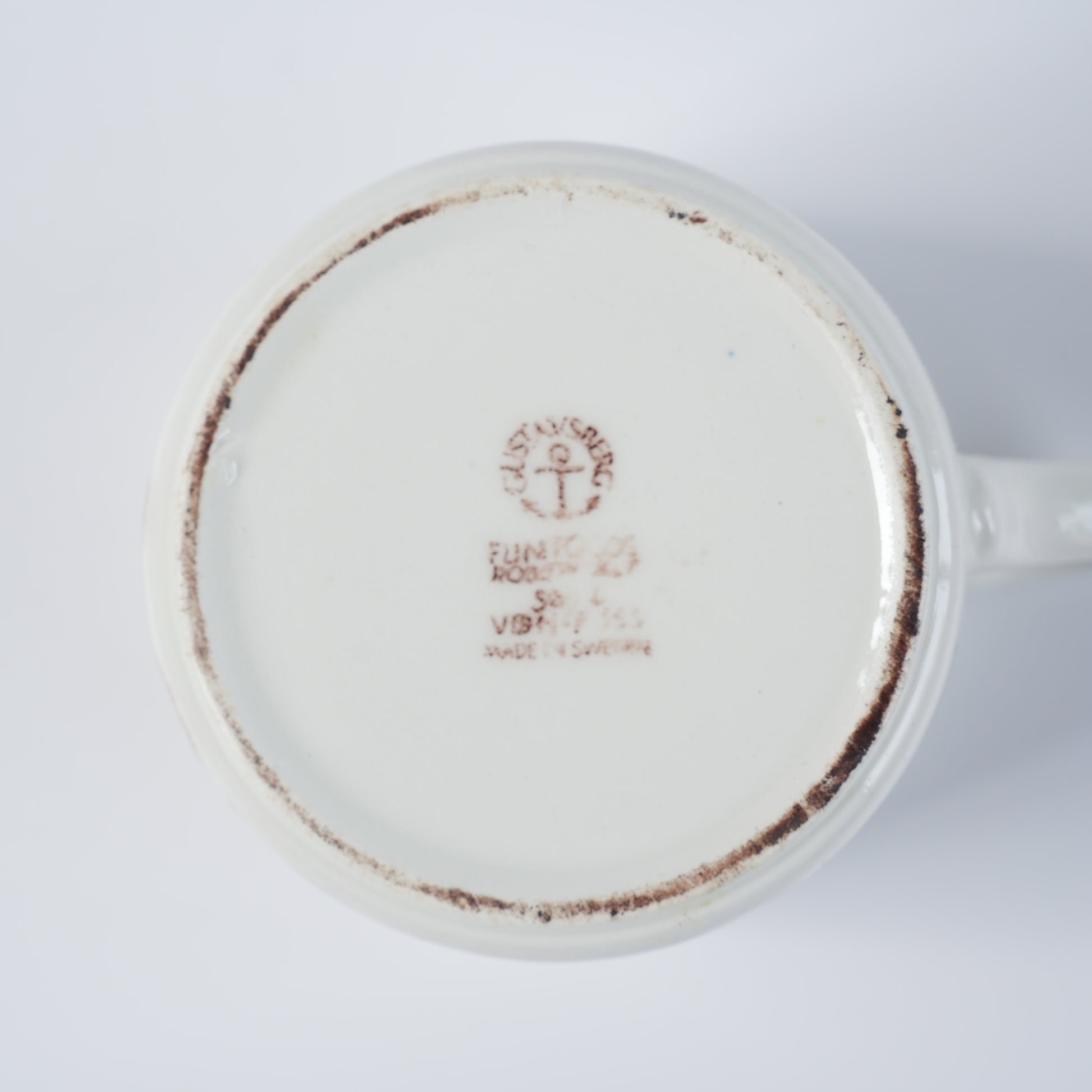 グスタフスベリ ローゼンフェルト（Rosenfalt）ティーカップ＆ソーサー 2 ヴィンテージ北欧食器