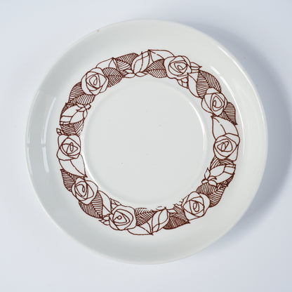 グスタフスベリ ローゼンフェルト（Rosenfalt）ティーカップ＆ソーサー 2 ヴィンテージ北欧食器