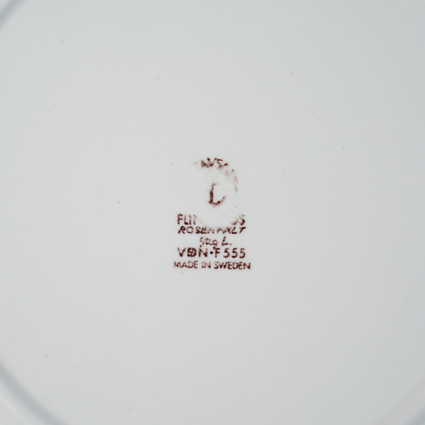 グスタフスベリ ローゼンフェルト（Rosenfalt）ティーカップ＆ソーサー 2 ヴィンテージ北欧食器