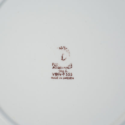 グスタフスベリ ローゼンフェルト（Rosenfalt）ティーカップ＆ソーサー 2 ヴィンテージ北欧食器