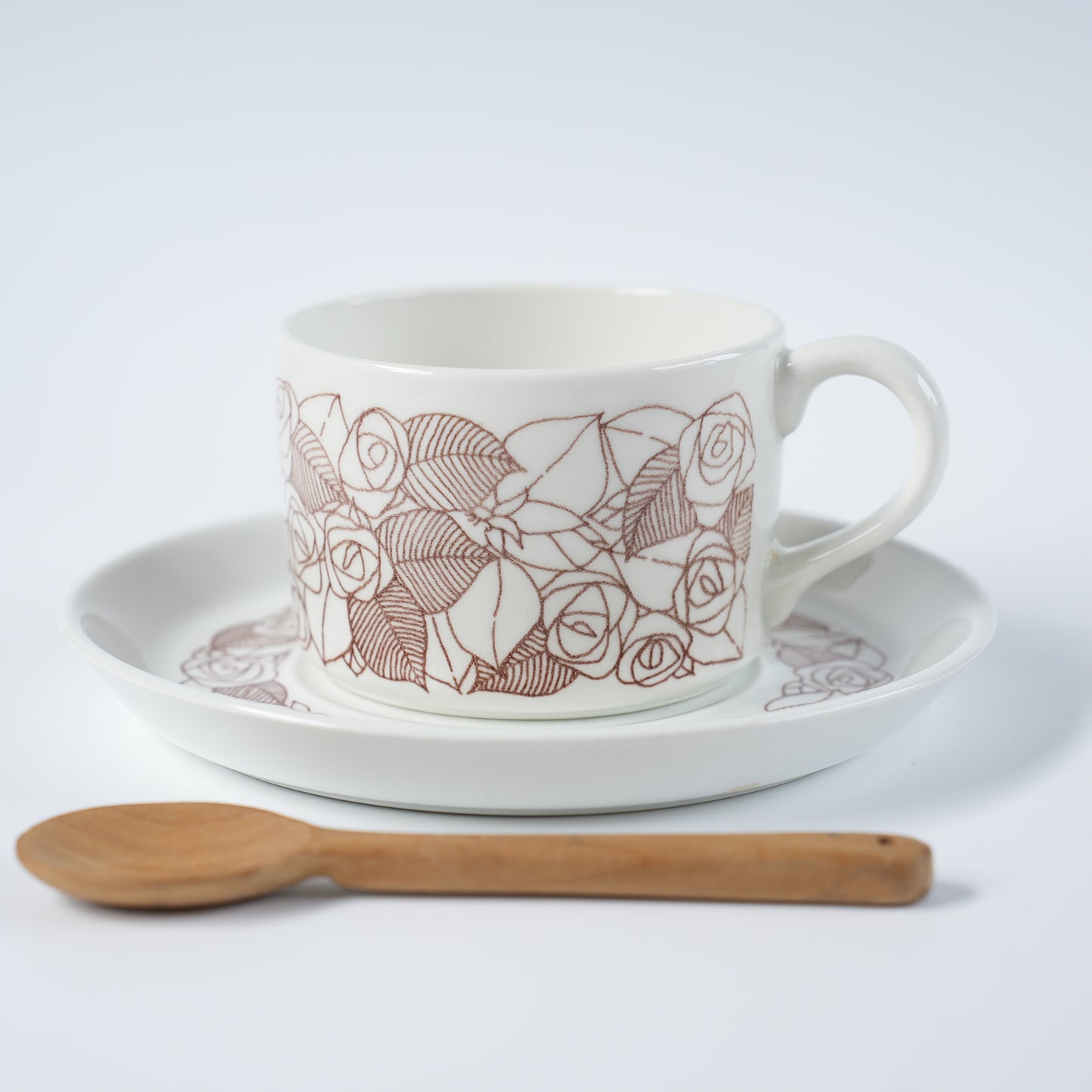 グスタフスベリ ローゼンフェルト（Rosenfalt）ティーカップ＆ソーサー ヴィンテージ北欧食器