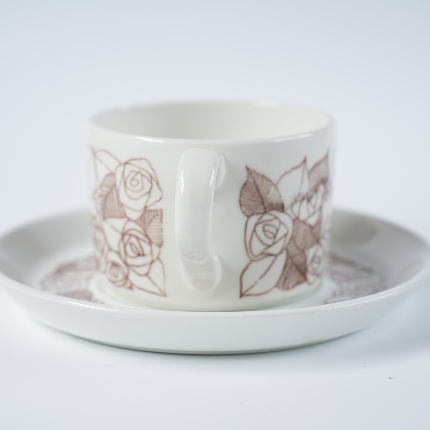 グスタフスベリ ローゼンフェルト（Rosenfalt）ティーカップ＆ソーサー ヴィンテージ北欧食器