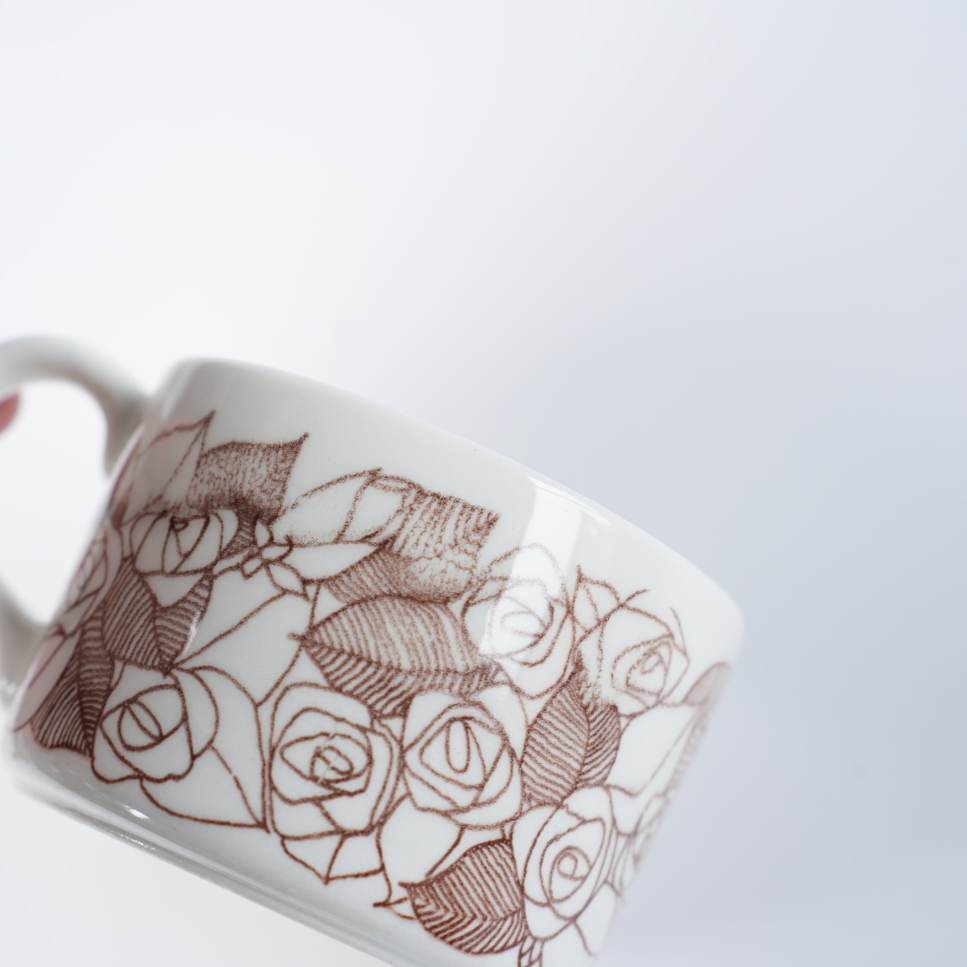 グスタフスベリ ローゼンフェルト（Rosenfalt）ティーカップ＆ソーサー ヴィンテージ北欧食器