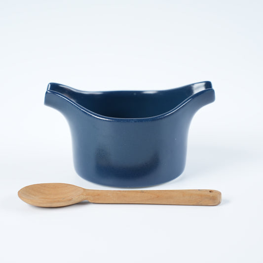 グスタフスベリ ボーヒュース（Bohus）両口クリーマー ブルー スティグ・リンドベリ