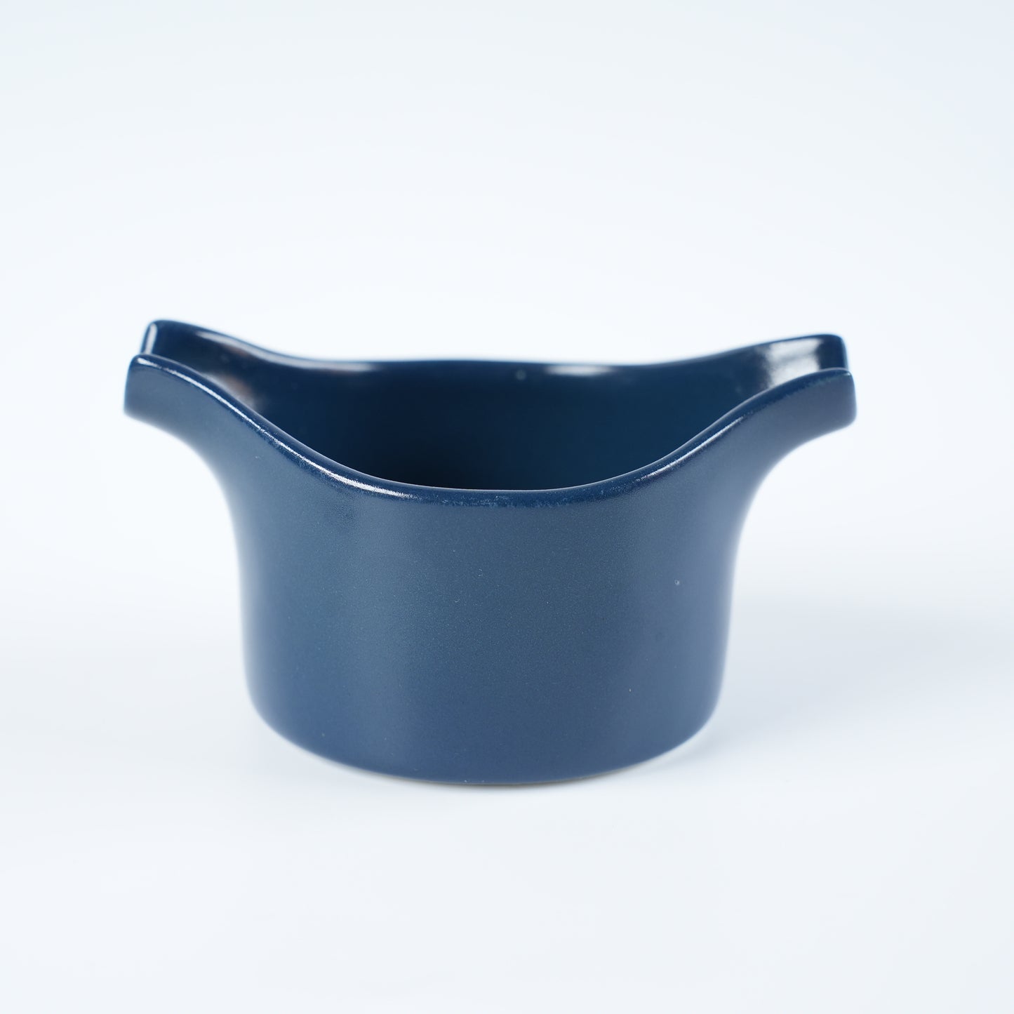 グスタフスベリ ボーヒュース（Bohus）両口クリーマー ブルー 1963年 スティグ・リンドベリ