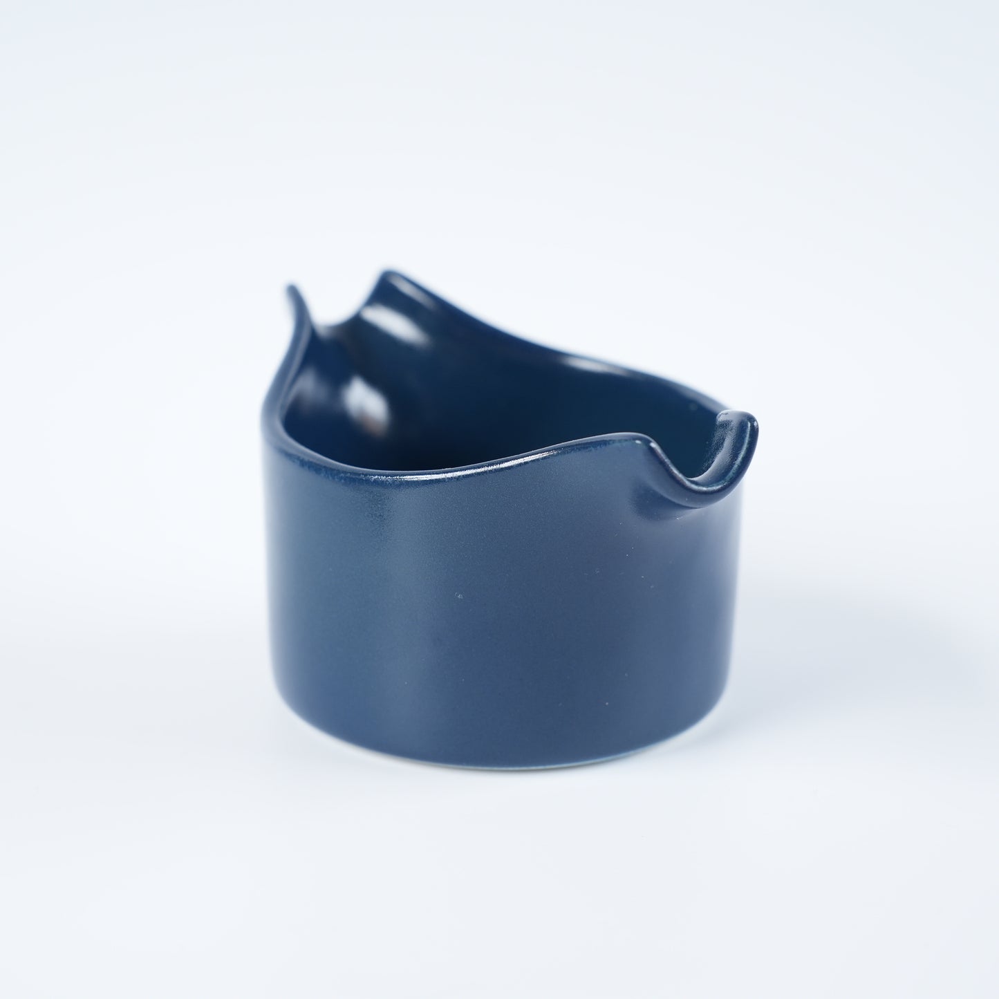 グスタフスベリ ボーヒュース（Bohus）両口クリーマー ブルー 1963年 スティグ・リンドベリ