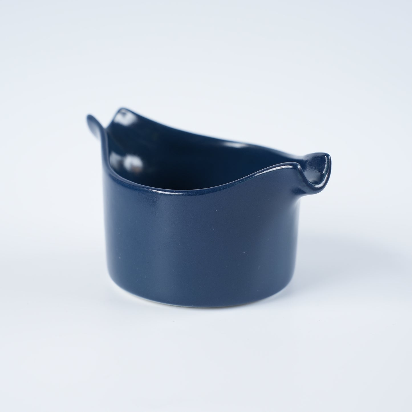 グスタフスベリ ボーヒュース（Bohus）両口クリーマー ブルー 1963年 スティグ・リンドベリ