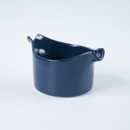 グスタフスベリ ボーヒュース（Bohus）両口クリーマー ブルー 1963年 スティグ・リンドベリ