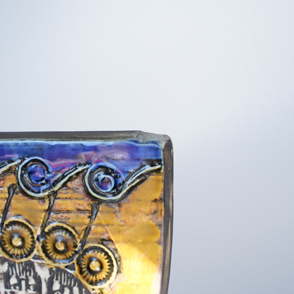 リサ・ラーソン グスタフスベリ ヴァイキング船の陶板（Handelsflottans Välfärdsråd）