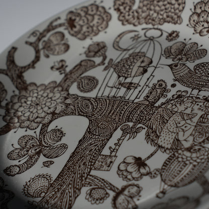 極美品 グスタフスベリ エロス（Eros）21cmプレート