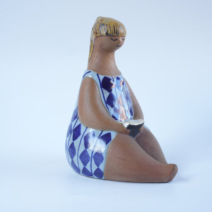 リサ・ラーソン グスタフスベリ アマリア（Amalia）ABCの少女たち フィギュリン