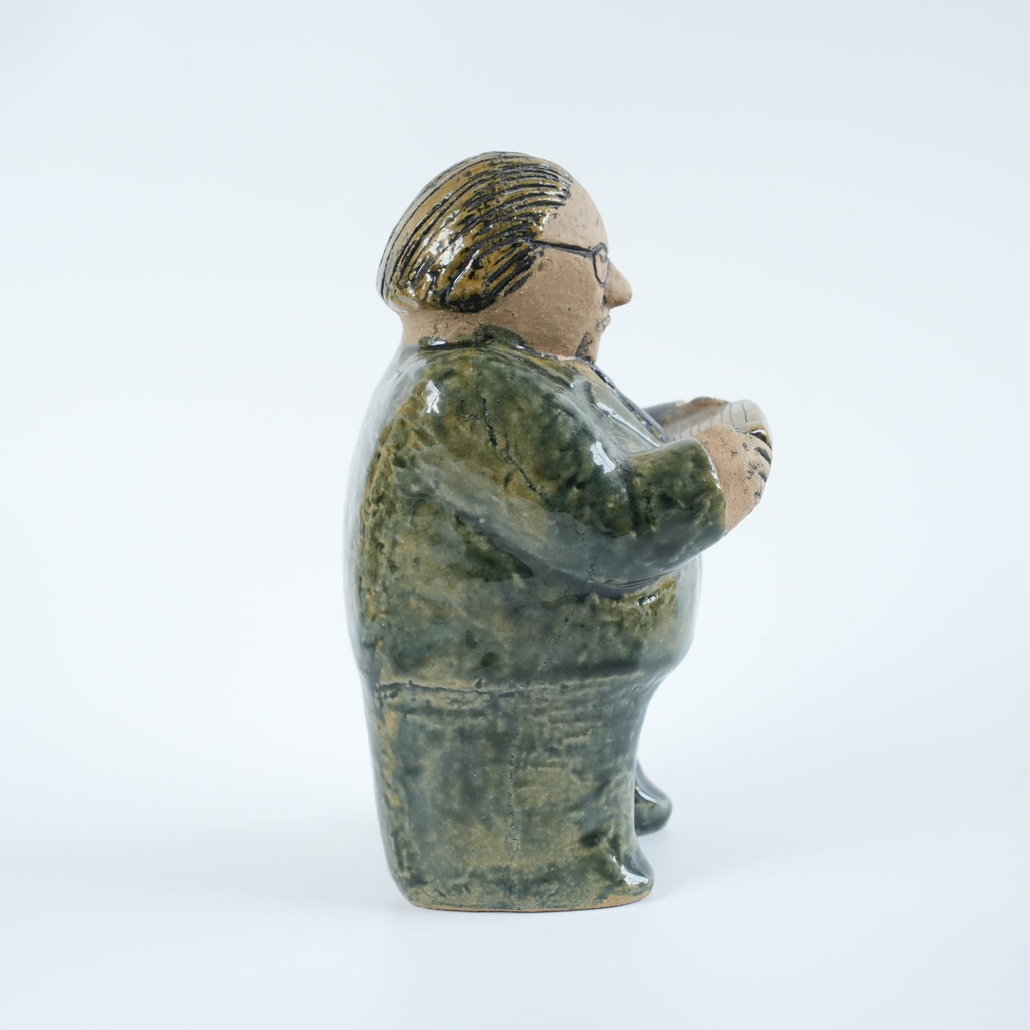 希少 リサ・ラーソン ユニークピース グンナル・ストレング財務大臣貯金箱