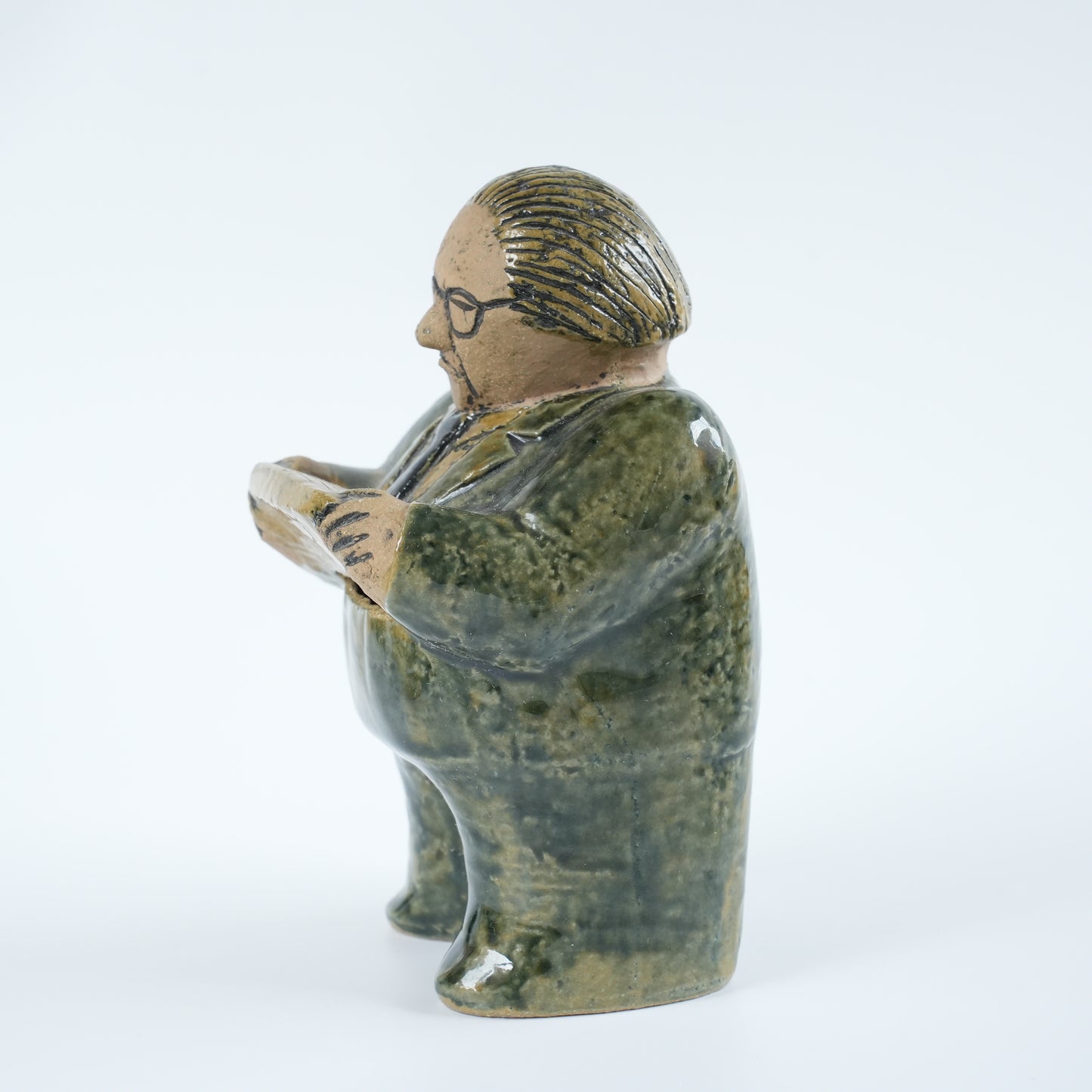 希少 リサ・ラーソン ユニークピース グンナル・ストレング財務大臣貯金箱