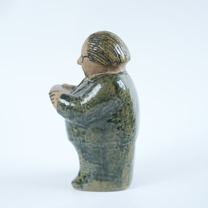 希少 リサ・ラーソン ユニークピース グンナル・ストレング財務大臣貯金箱