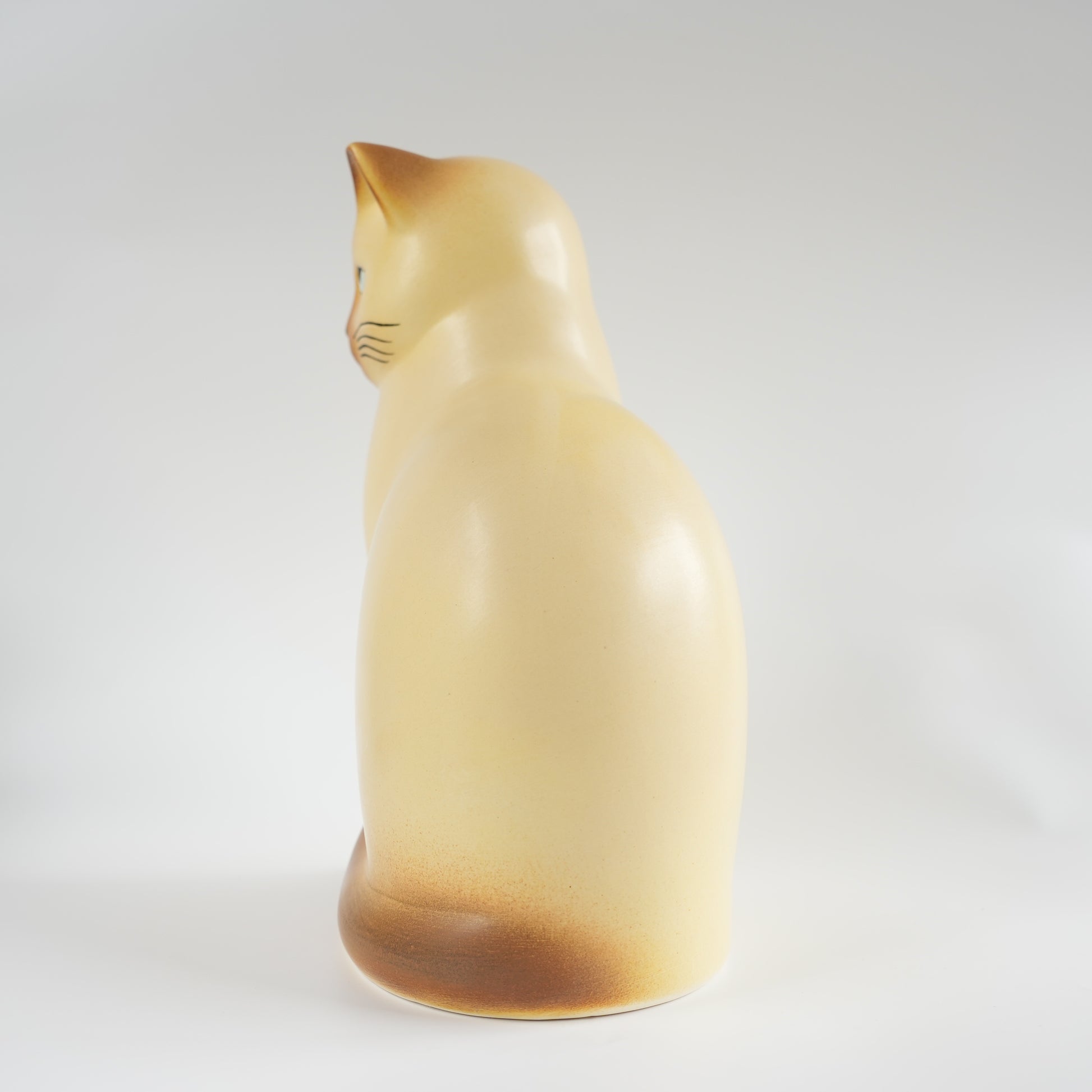 リサ・ラーソン キャットマンズ Cat Mans マキシ 白茶の猫 Lisa Larson Keramikstudion Gustavsberg 詳細4