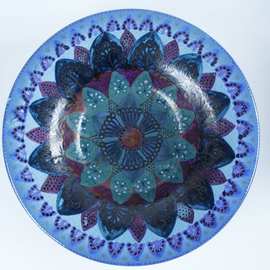 希少 ARABIA ヒルッカ・リーサ・アホラ（HLA）直筆ユニークピース 大皿