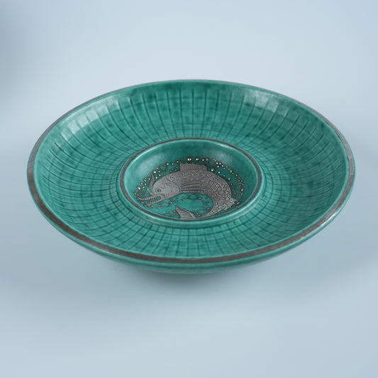 グスタフスベリ アルジェンタ（Argenta）銀彩 アッシュトレイ ヴィルヘルム・コーゲ