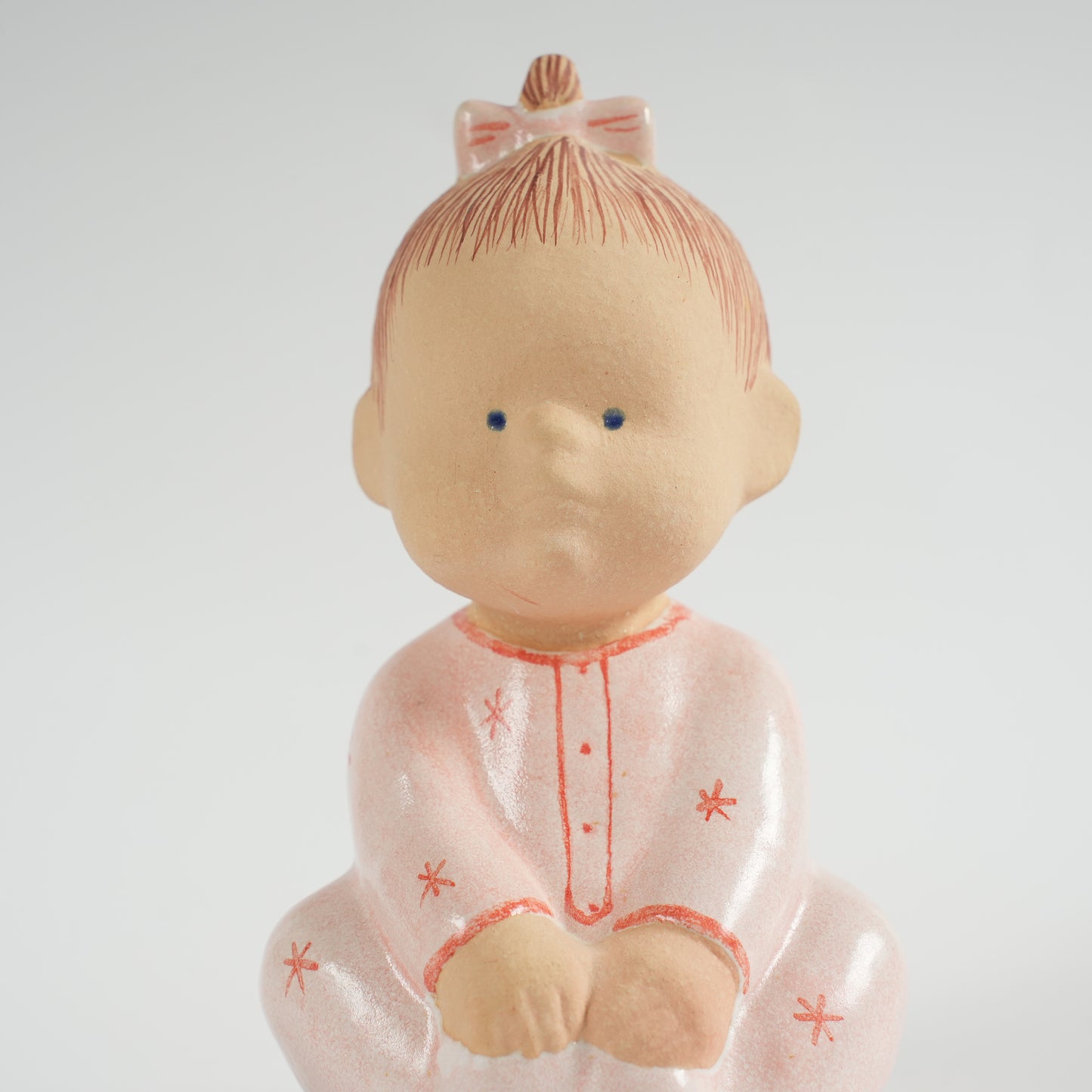 希少 フリーランス期 赤ちゃん（Pyret）リサ・ラーソン（Lisa Larson）グスタフスベリ製 ストーンウェア 高さ16cm