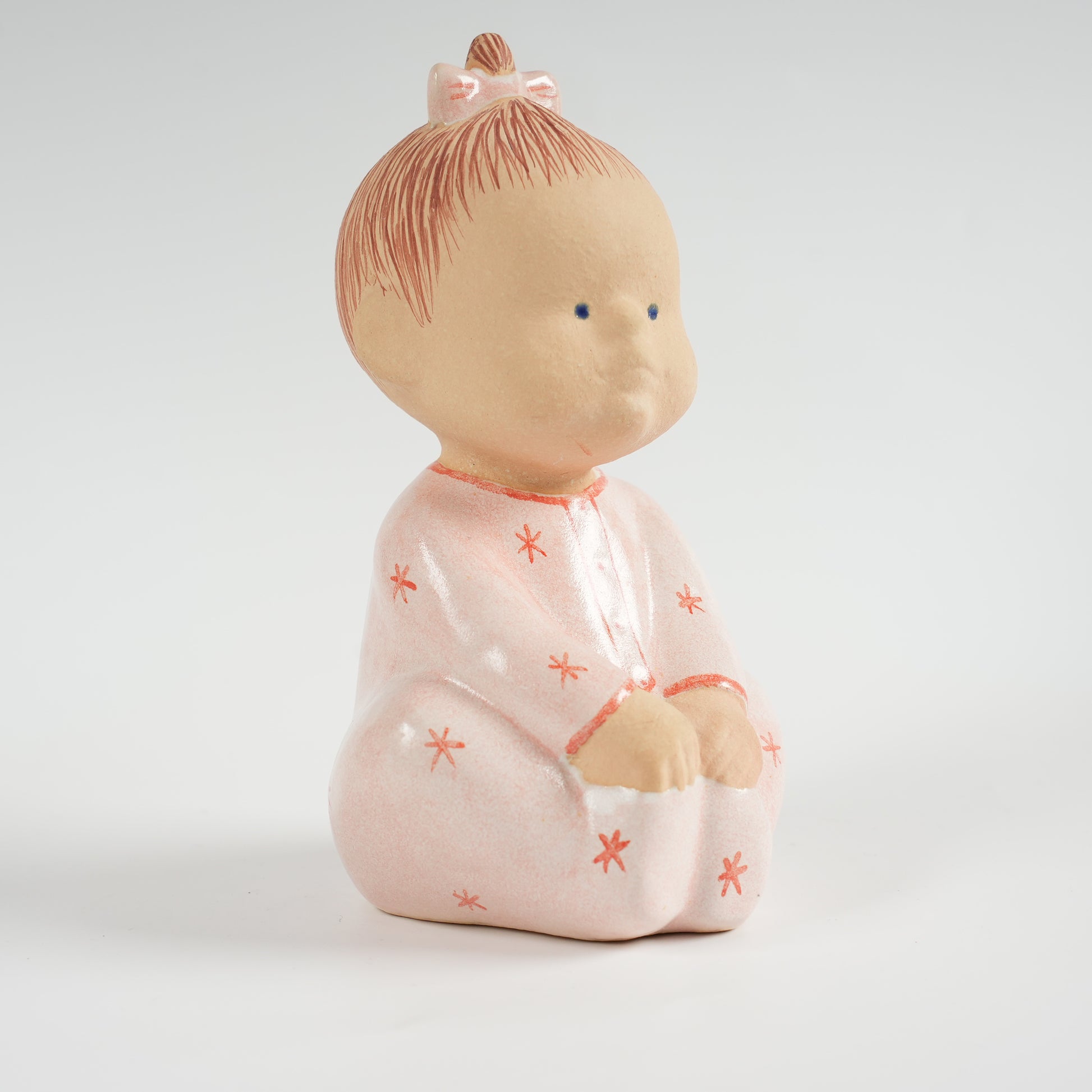 希少 フリーランス期 赤ちゃん（Pyret）リサ・ラーソン（Lisa Larson）グスタフスベリ製 ストーンウェア 高さ16cm