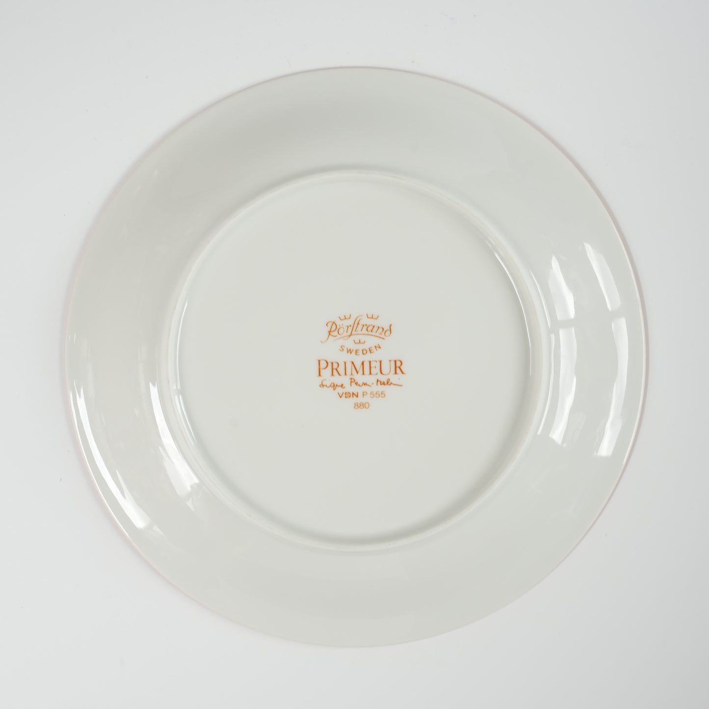ロールストランド プリムール（Primeur）21cmプレート サイズ感