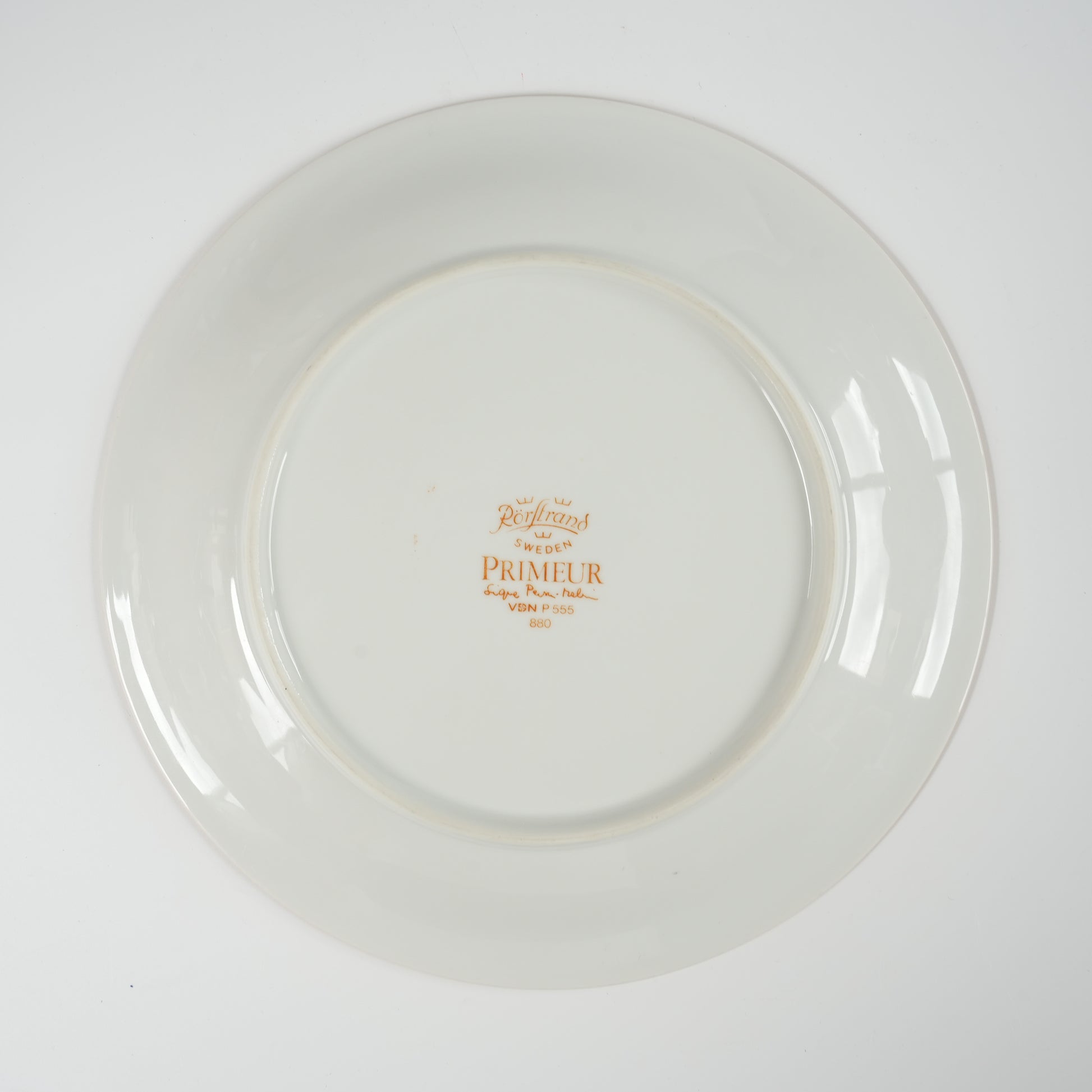ロールストランド プリムール（Primeur）24.5cmプレート サイズ感