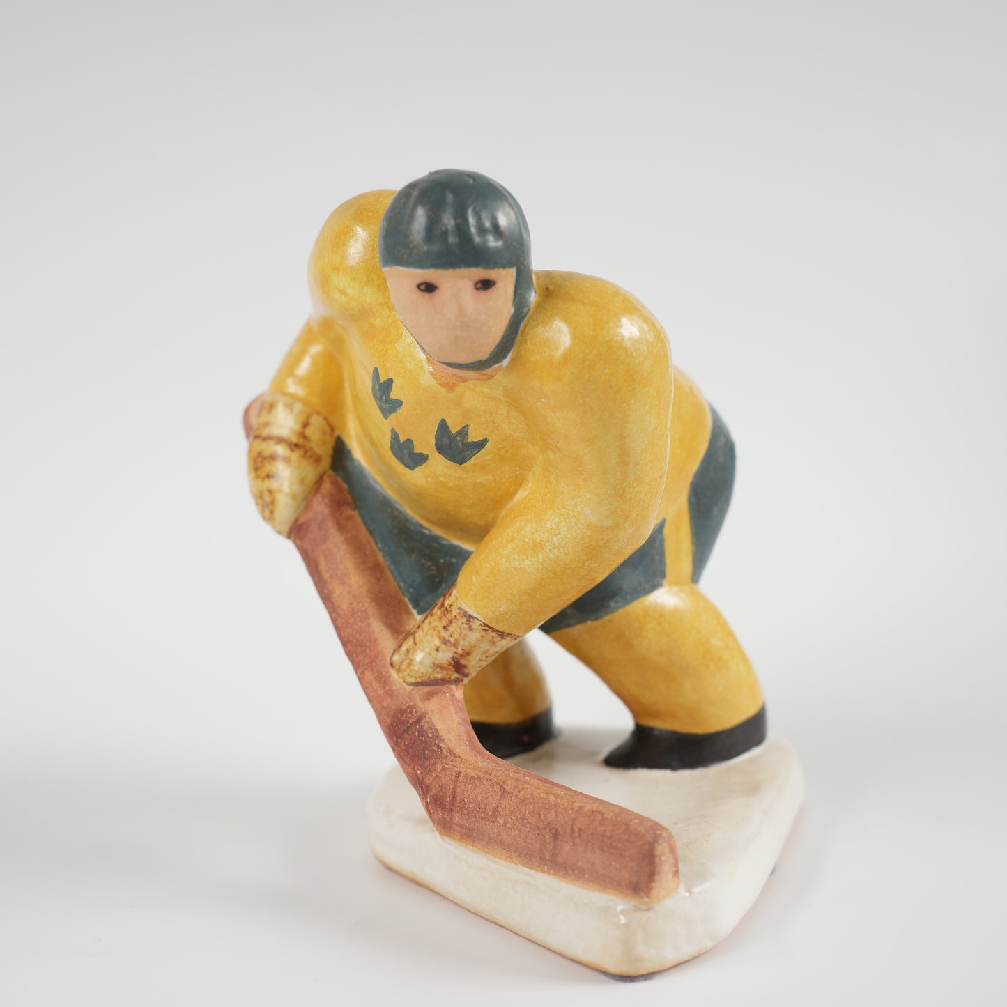 アイスホッケー選手（Ishockeyspelare）リサ・ラーソン（Lisa Larson）トレ・クロノール（Tre Kronor）Kスタジオ製 ストーンウェア