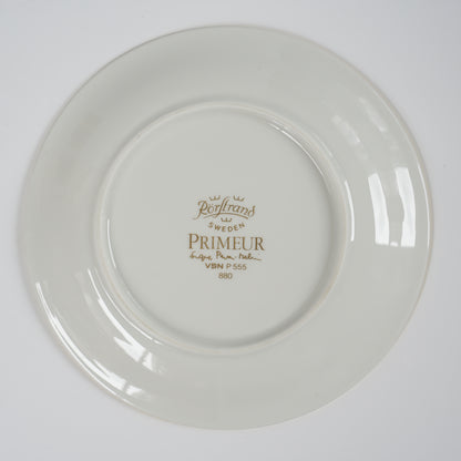 ロールストランド プリムール（Primeur）グルド「バグダッド」（Guld Bagdad）金彩 デミタスカップ＆ソーサー＆ケーキ皿 トリオ