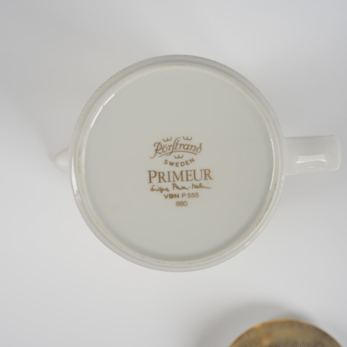 ロールストランド プリムール（Primeur）グルド「バグダッド」（Guld Bagdad）金彩 コーヒーポット