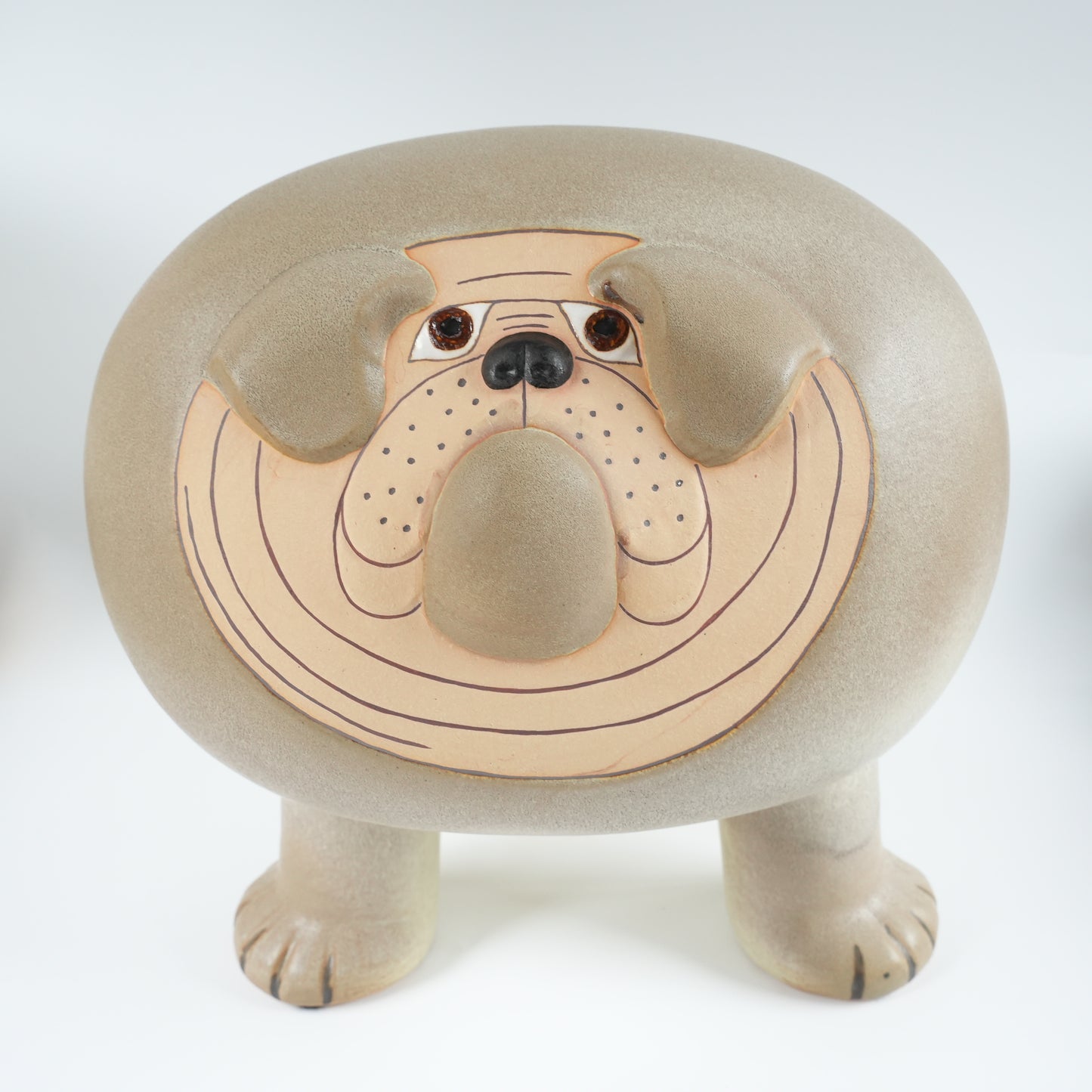 【廃盤品】希少 大型 リサ・ラーソン ブルドッグ マキシ（Bulldog Maxi）グスタフスベリＫスタジオ