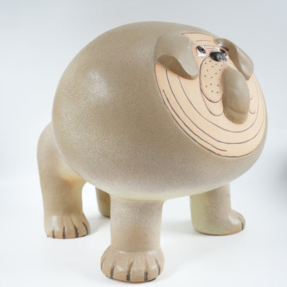 【廃盤品】希少 大型 リサ・ラーソン ブルドッグ マキシ（Bulldog Maxi）グスタフスベリＫスタジオ