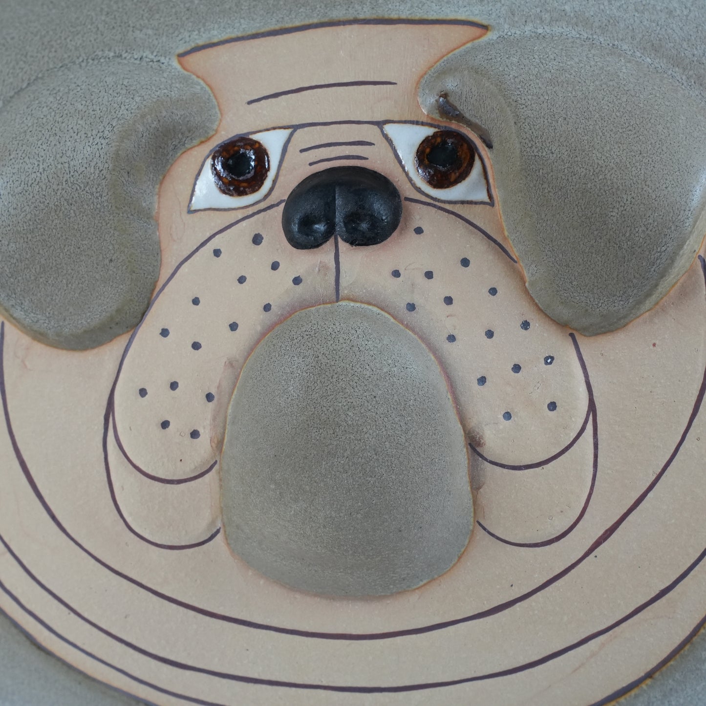 【廃盤品】希少 大型 リサ・ラーソン ブルドッグ マキシ（Bulldog Maxi）グスタフスベリＫスタジオ