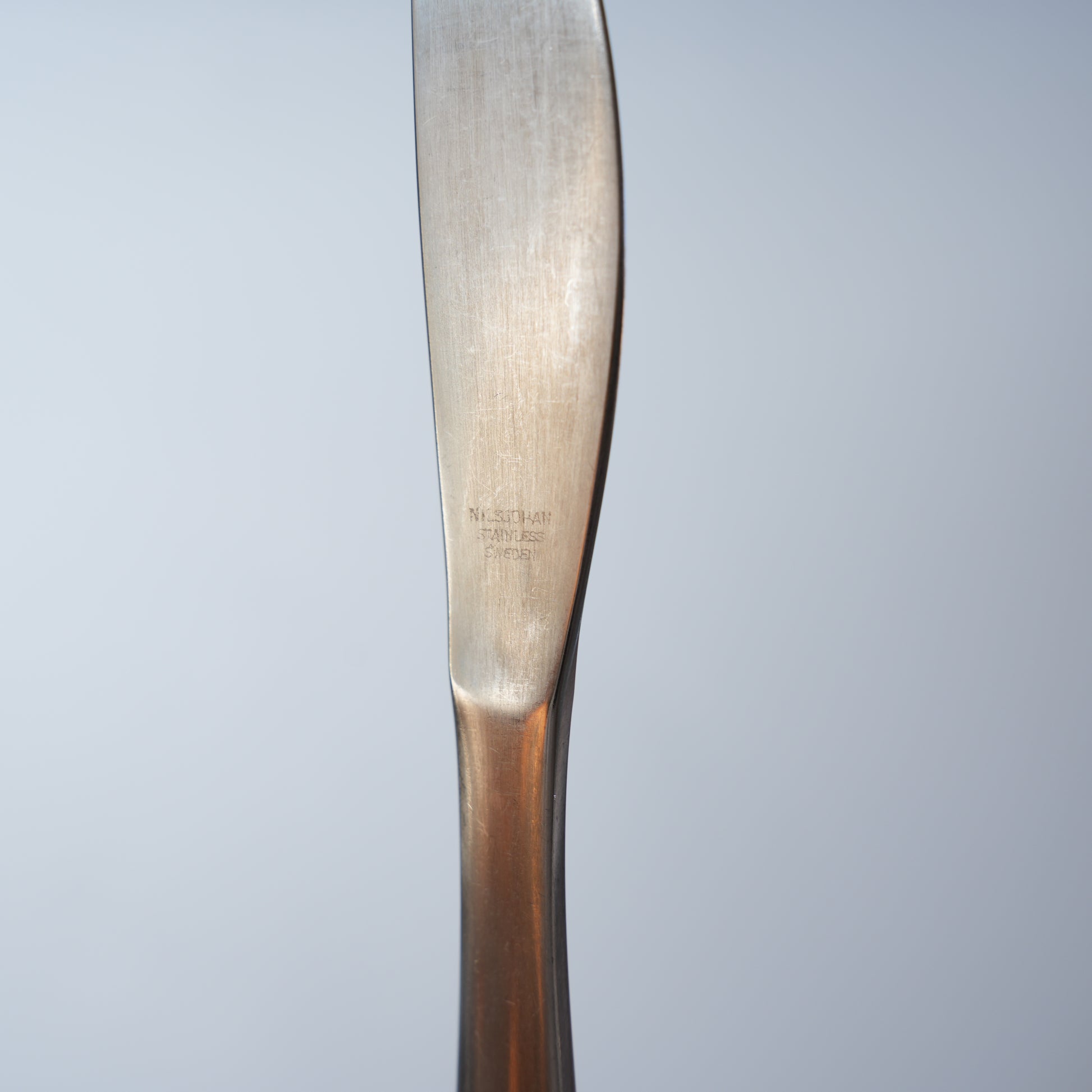 ニルスヨハン（NilsJohan）カプリ（Capri）テーブルナイフ 19.5cm アダム・ティルストルップ 北欧ヴィンテージカトラリー
