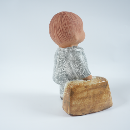 リサ・ラーソン ラッセ（Lasse）男の子のオブジェ 廃盤品｜Lisa Larson グスタフスベリ