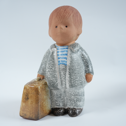 リサ・ラーソン ラッセ（Lasse）男の子のオブジェ 廃盤品｜Lisa Larson グスタフスベリ