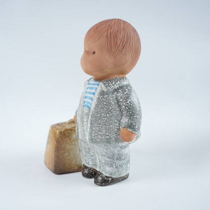 リサ・ラーソン ラッセ（Lasse）男の子のオブジェ 廃盤品｜Lisa Larson グスタフスベリ