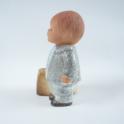 リサ・ラーソン ラッセ（Lasse）男の子のオブジェ 廃盤品｜Lisa Larson グスタフスベリ