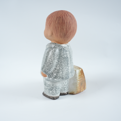リサ・ラーソン ラッセ（Lasse）男の子のオブジェ 廃盤品｜Lisa Larson グスタフスベリ
