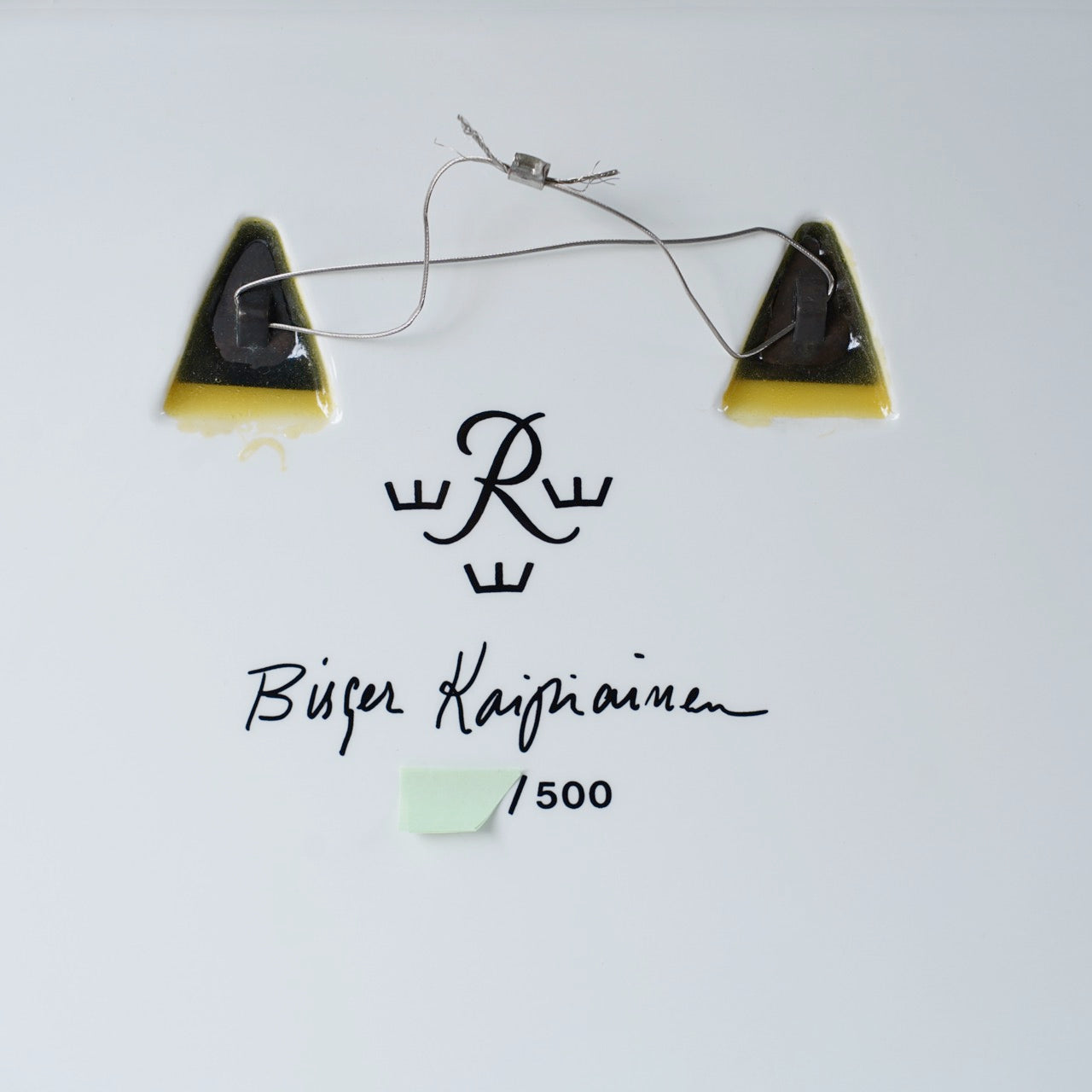 希少 ロールストランド ビルガー・カイピアイネン（Birger Kaipiainen）500点限定アートプレート 飾り皿 ARABIA   