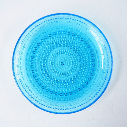 ARABIA ヌータヤルヴィ カステヘルミ（Kastehelmi）17.5cmプレート ブルー 皿 Nuutajärvi   