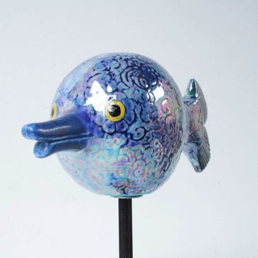 希少 リサ・ラーソン（Lisa Larson）オーシャンシリーズ 魚のオブジェ 
