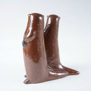 希少な一点もの リサ・ラーソン（Lisa Larson）ユニークピース 二匹の