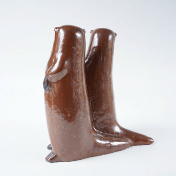 希少な一点もの リサ・ラーソン（Lisa Larson）ユニークピース 二匹の