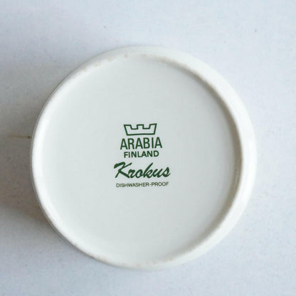 ARABIA Krokus Creamer &amp; Sugar Bowl