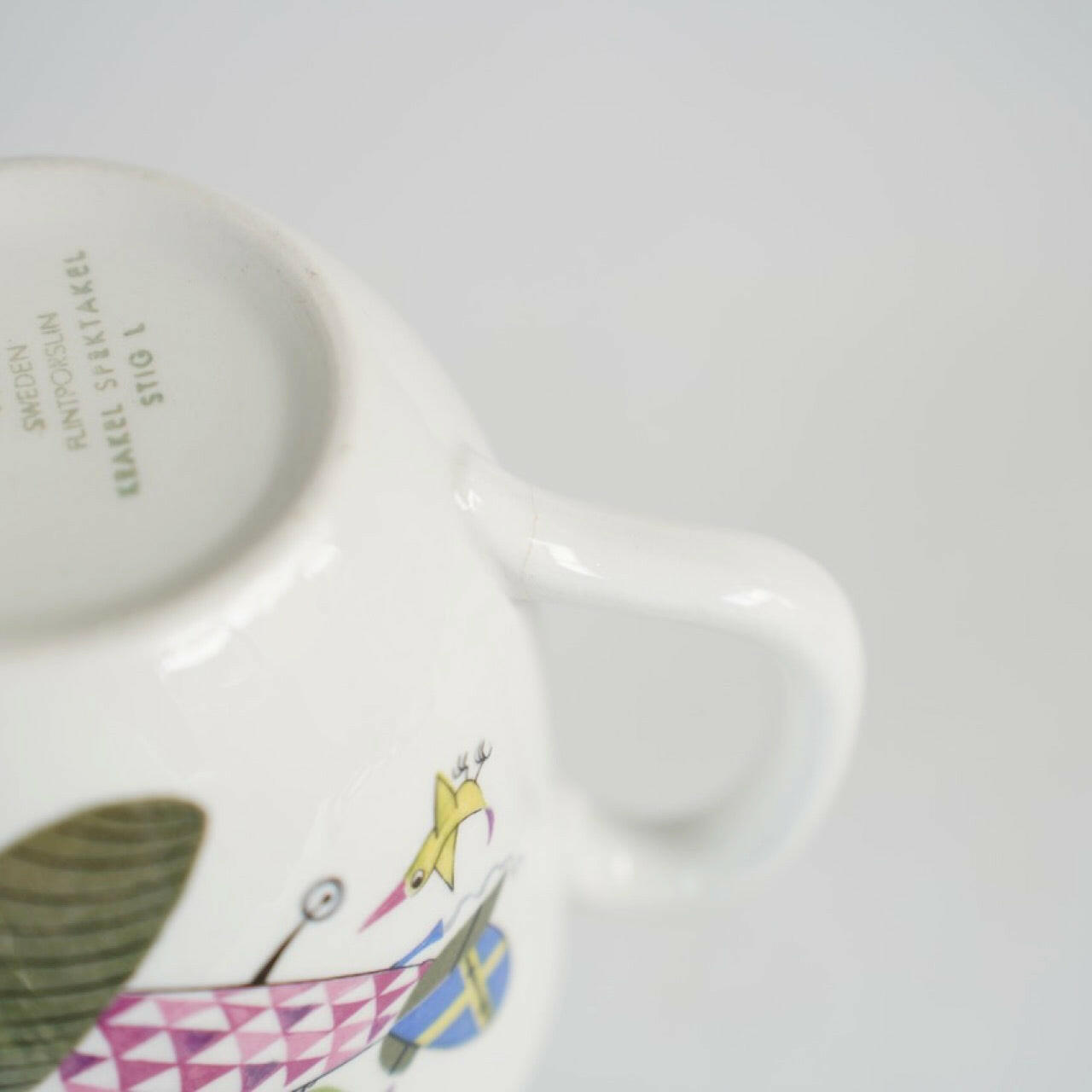 Gustavsberg Krakel Spektakel 茶杯和碗套装