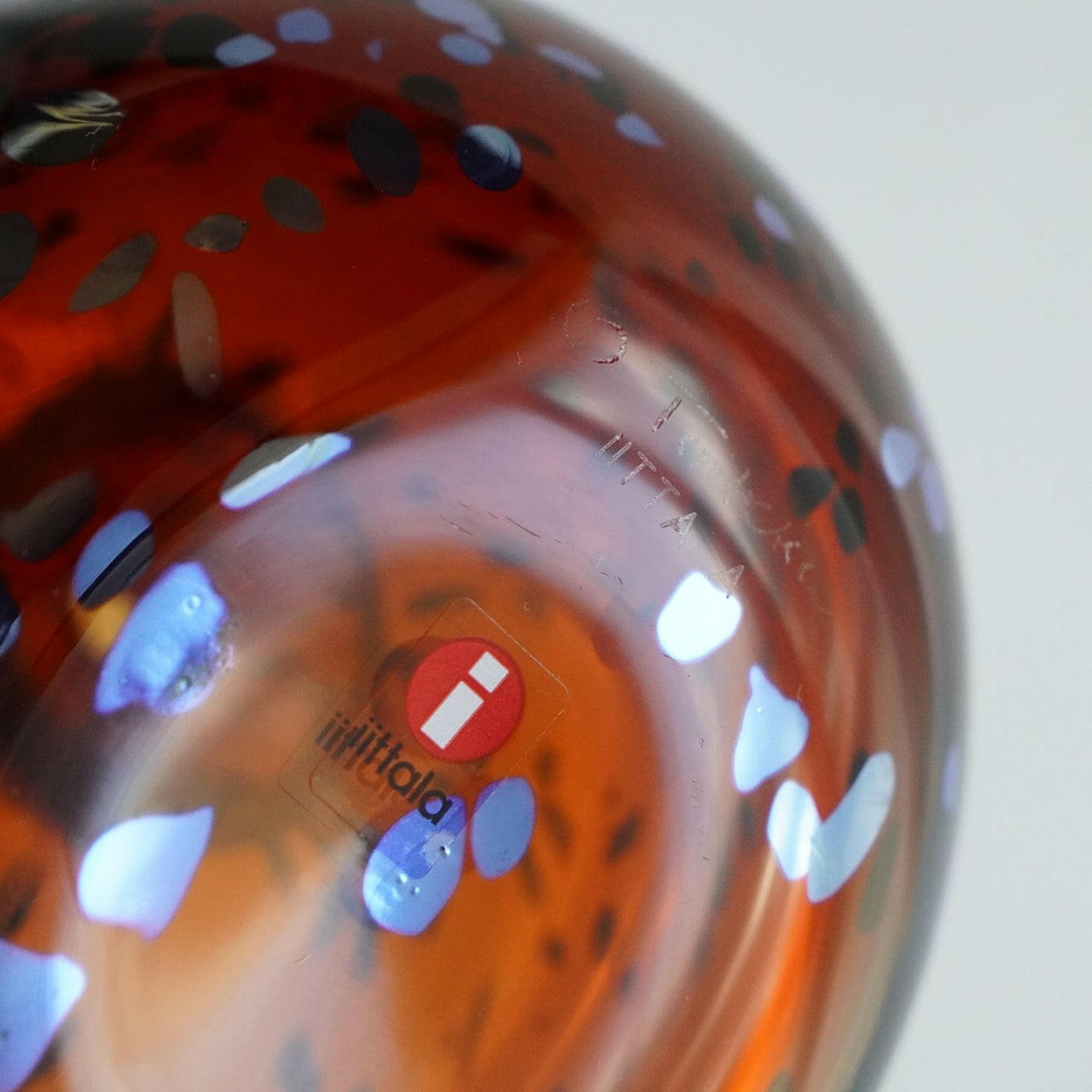 イッタラ オイヴァ・トイッカ（Oiva Toikka）復刻版 ペッカシーニ ブラウン ガラスの置物 置物 Nuutajärvi   