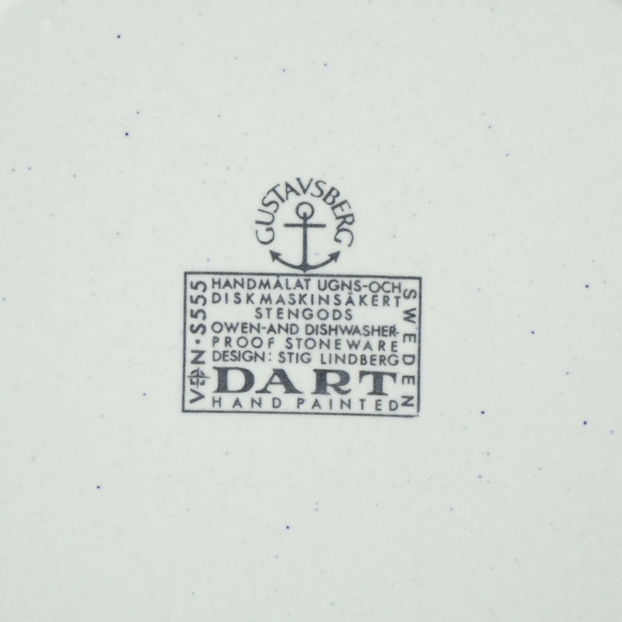 グスタフスベリ ダート（Dart）プレート 24cm ディナープレート 皿 Gustavsberg   