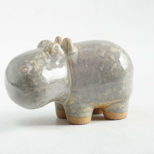 Lisa Larson Zoo (Menageri) Hippopotamus (Flodhäst) Figurine