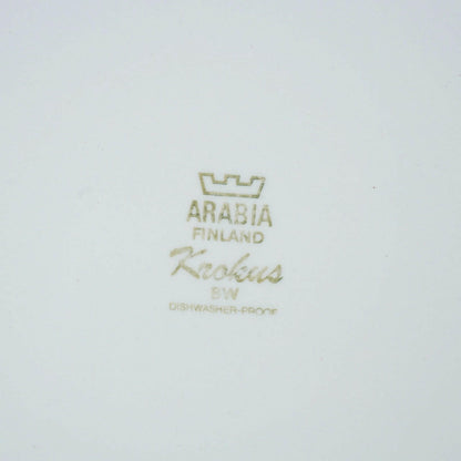アラビア（ARABIA）クロッカス（Krokus）24cmプレート 皿 ARABIA   