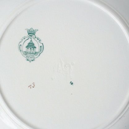 19世紀アンティーク グスタフスベリ ヴェクショー（Wexiö）深皿 スープ皿 皿 Gustavsberg   