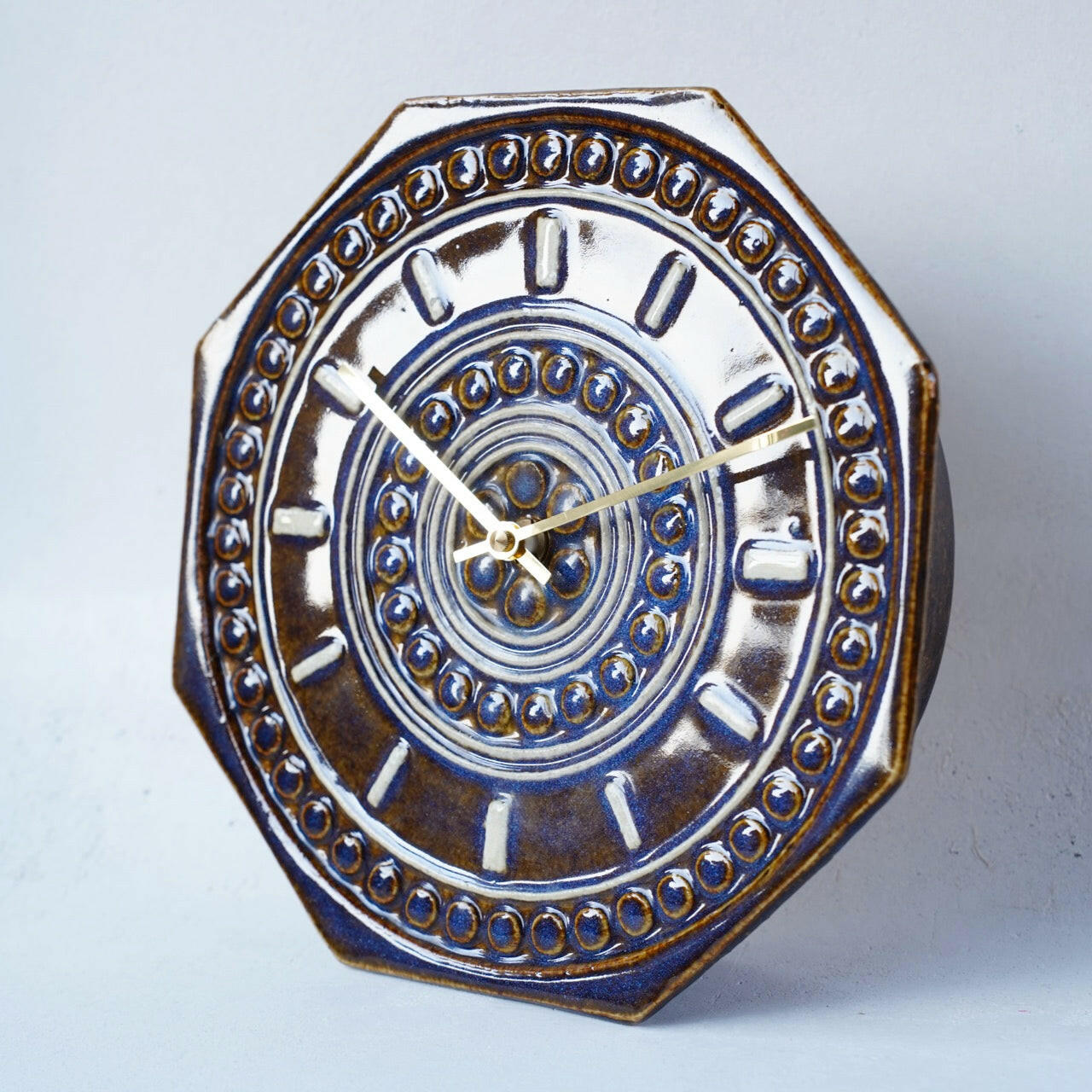グスタフスベリ ブリト・ルイス・サンデル（Britt-Louise Sundell）陶板時計 時計 Gustavsberg   